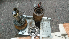 mechanical and electrical parts of pump